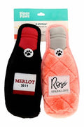 Zippy Paws Z-Stitch Happy Hour Bottle Squeaky Dog Toys