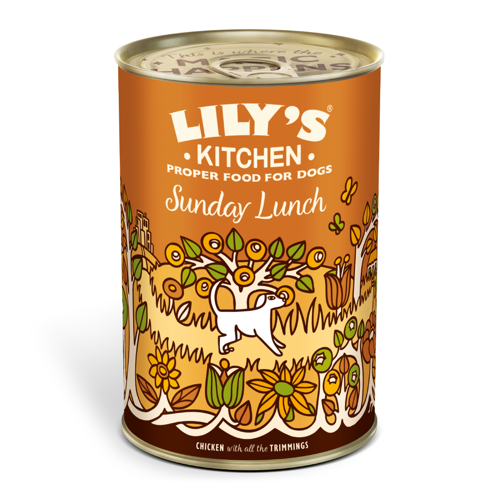 Lily's Kitchen Sunday Lunch - Dog Food 400g (in can)