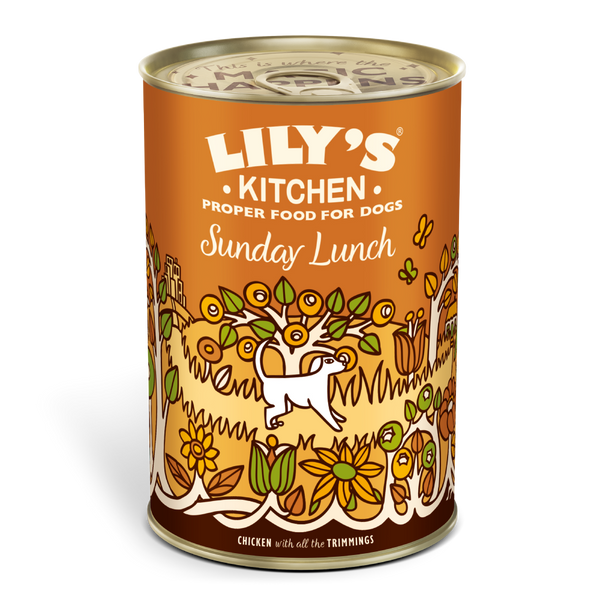 Lily's Kitchen Sunday Lunch - Dog Food 400g (in can)