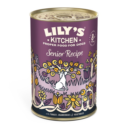 Lily's Kitchen Senior Recipe Dog Wet Food 400G