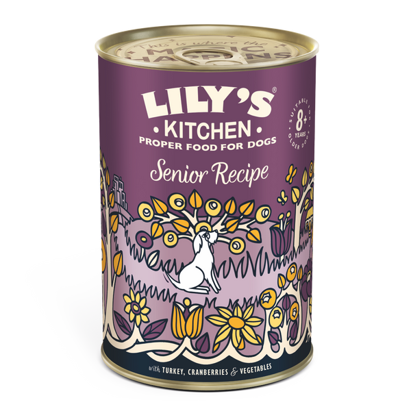 Lily's Kitchen Senior Recipe Dog Wet Food 400G
