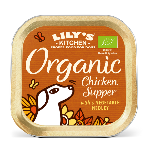 Lily's Kitchen Organic Chicken Supper Wet dog food (150g)