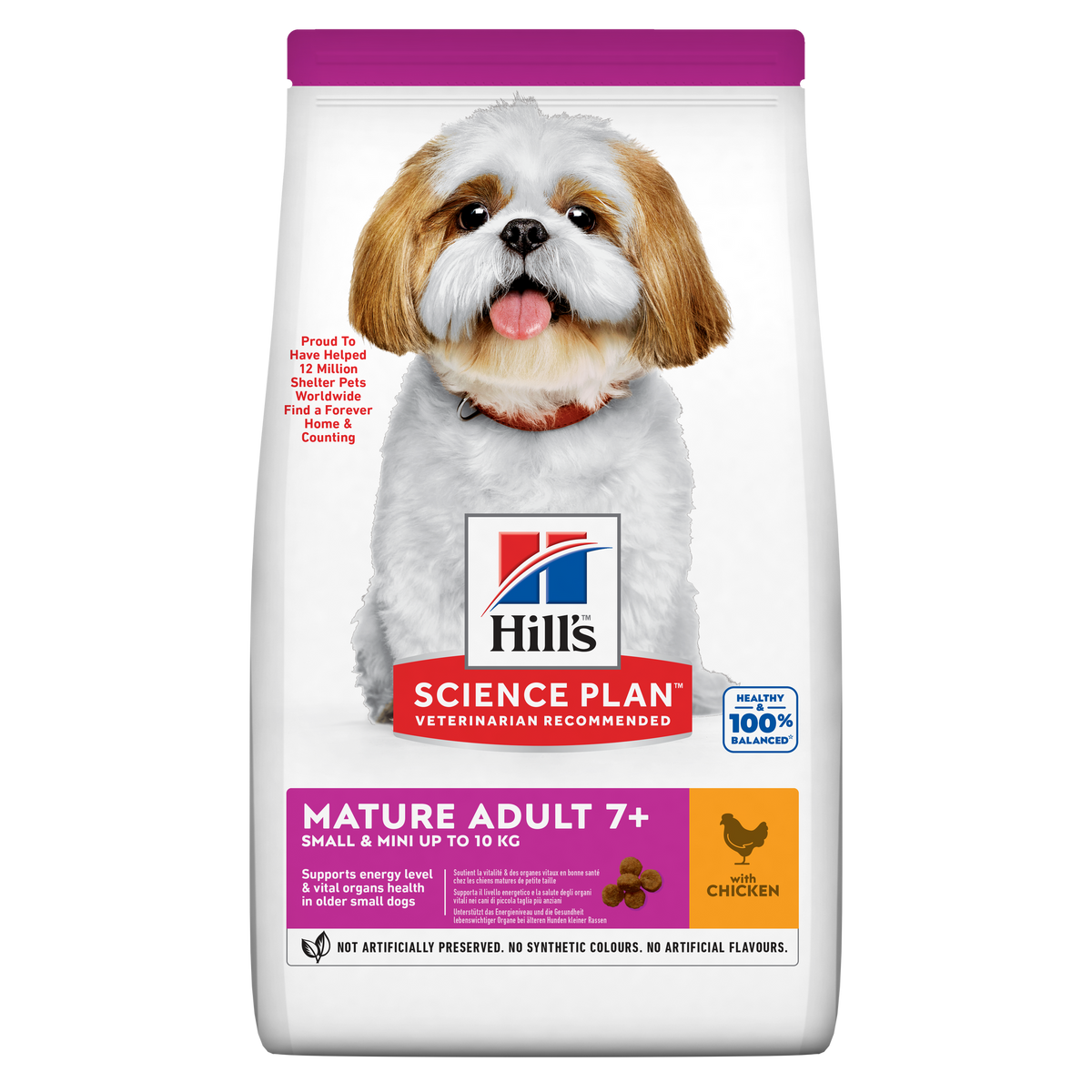 Hill’s Science Plan Small & Mini Mature Adult 7+ Dog Food With Chicken (3kg)
