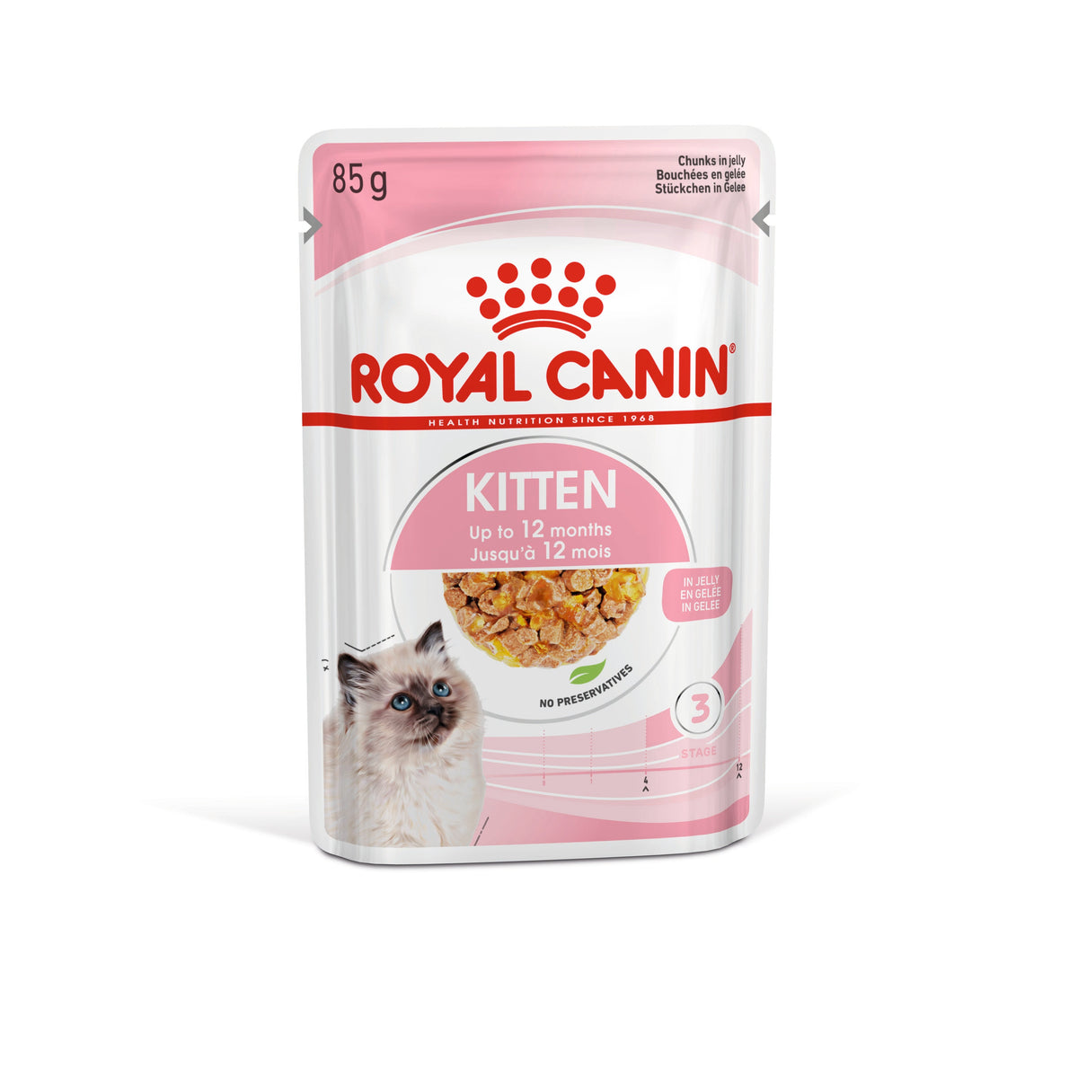 RC Feline Kitten Jelly (WET FOOD - Pouches) 12x85G