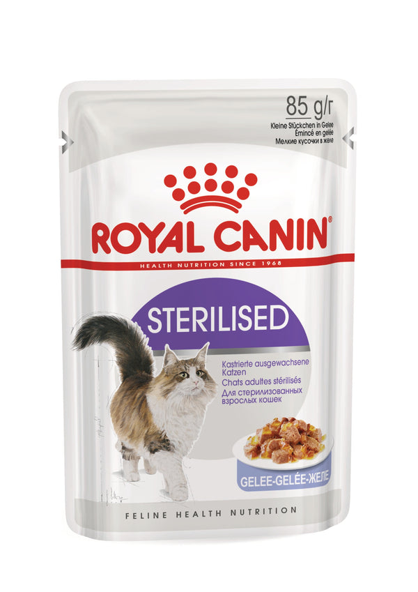 RC Feline Sterilised Jelly- 85g pouch