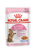 RC Feline Kitten Sterilized Jelly (WET FOOD - 85g Pouches)