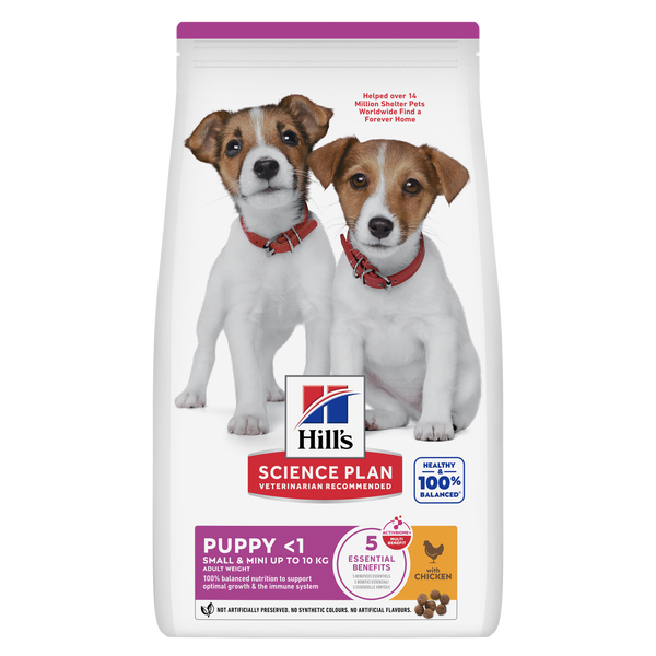Hills SP Puppy Small/mini with Chicken (3kg)