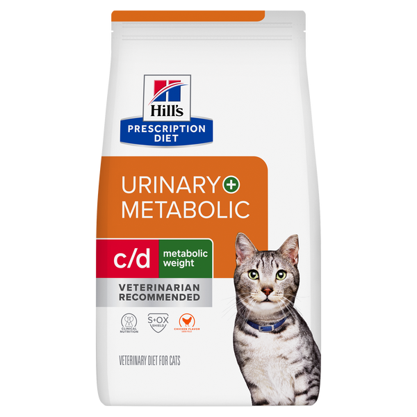 Hill's Prescription Diet C/D Urinary Stress + Metabolic Feline 1.5kg