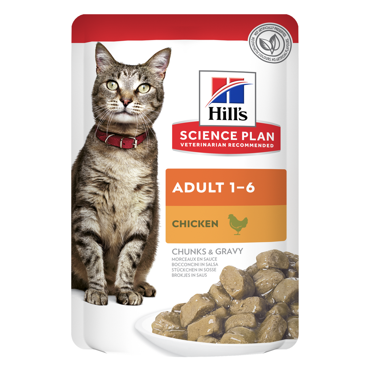 Hills Feline Adult cat (Chicken or salmon) Wet Food