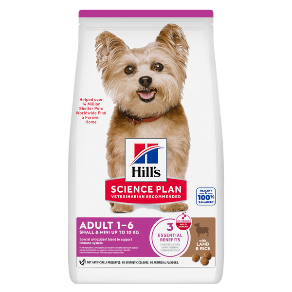 Hills Canine Adult- Small/mini (lamb and rice)