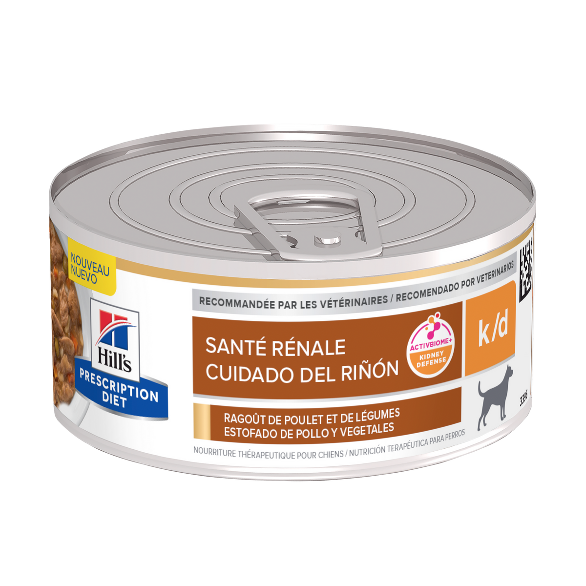 Hills PD Canine K/D Wet Food (Chicken & Veg Stew) 354g