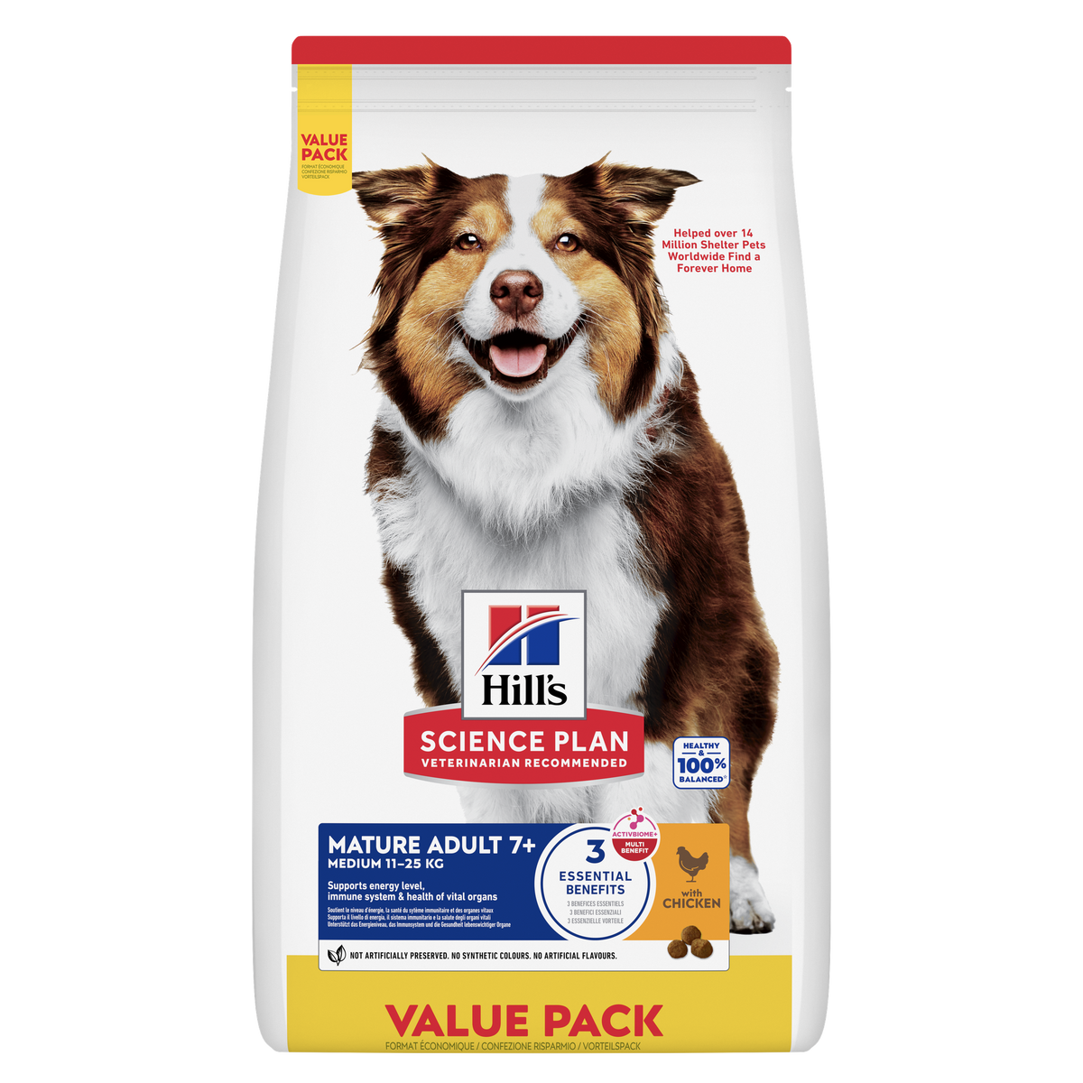 Hills Canine Medium Mature 7+ 2.5kg