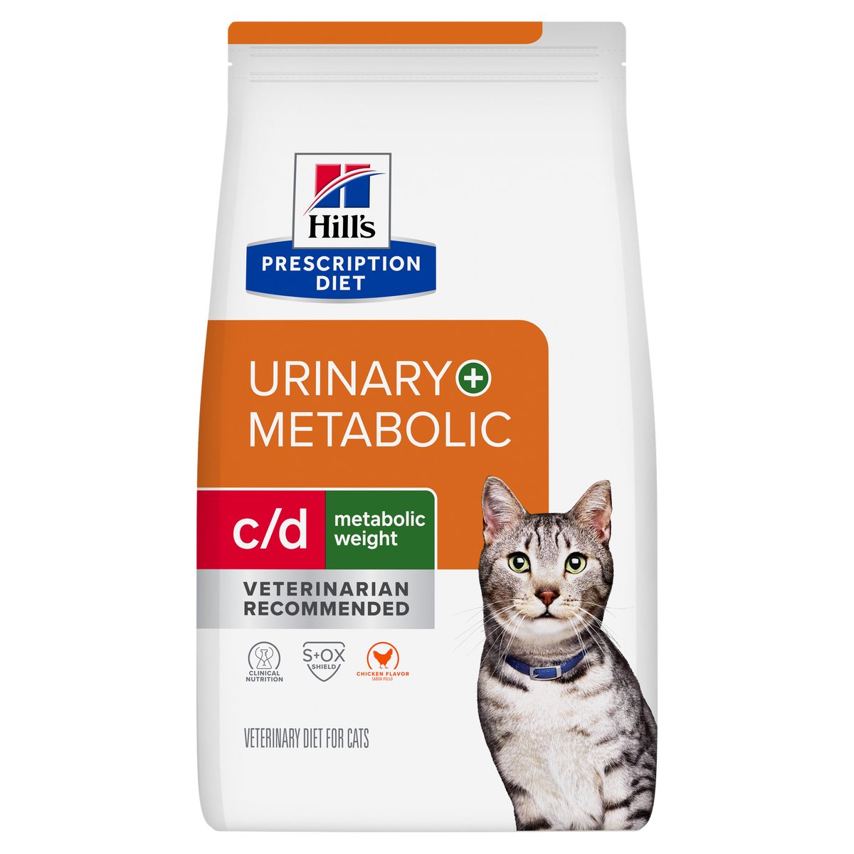 Hill's Prescription Diet C/D Urinary Stress + Metabolic Feline (3kg)