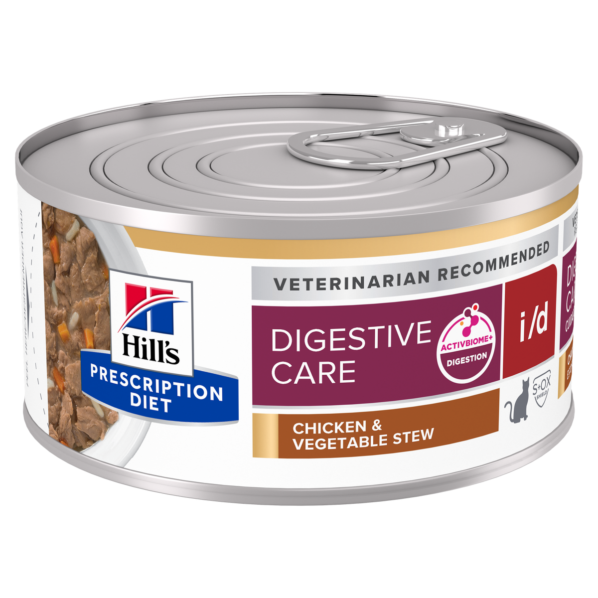 Hill's Prescription Diet i/d Feline Stew with Chicken & added Vegetables 82g