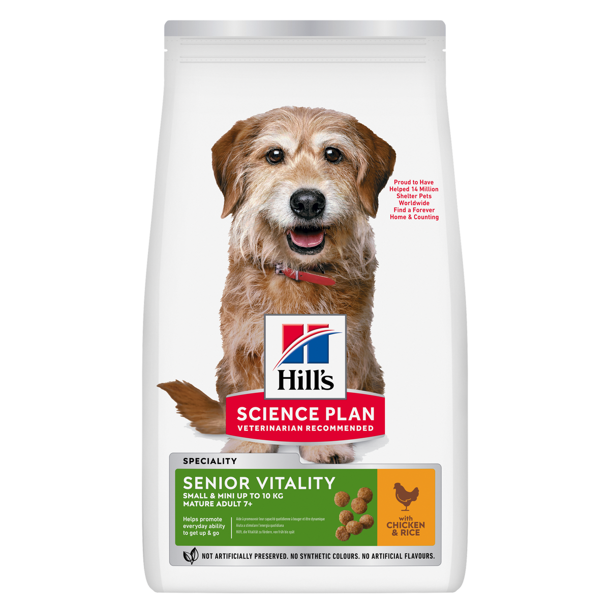 Hills Canine Senior Vitality S/mini 250g