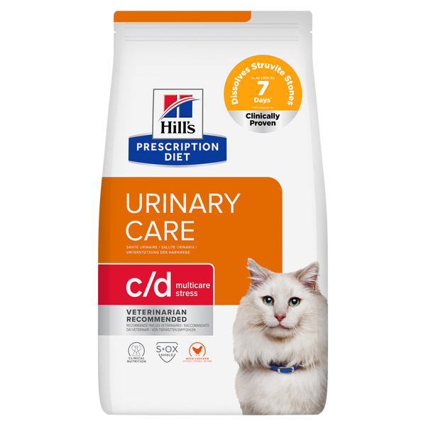 Hills Feline C/D Urinary Stress (with Chicken) 1.5kg