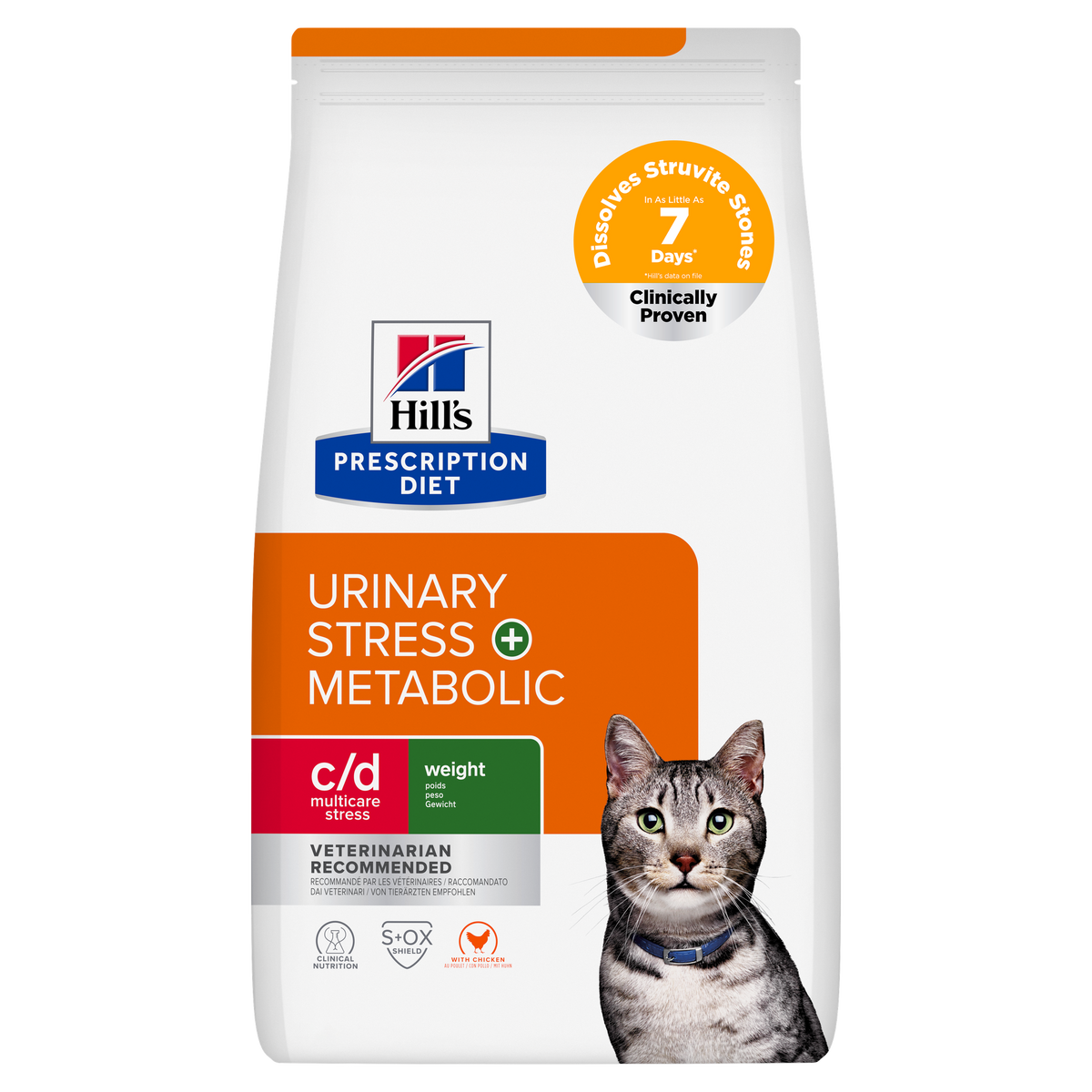 Hills Feline c/d+metabolic 1.5kg