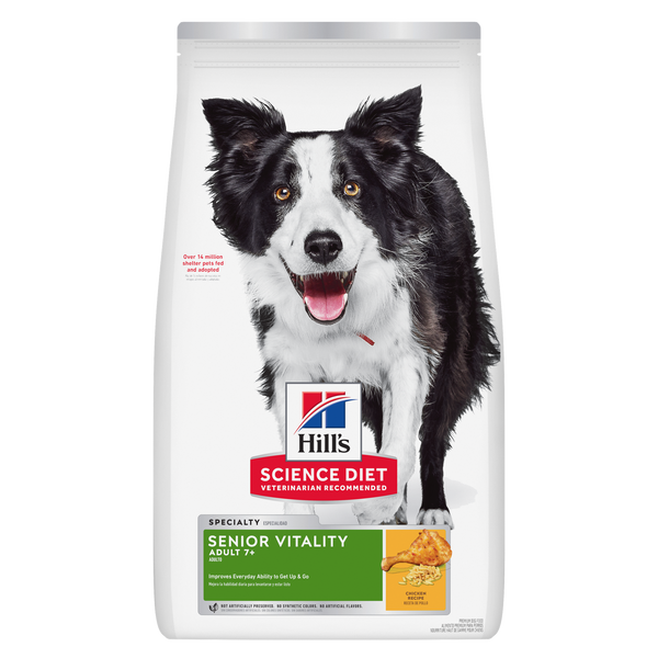 Hills Canine Senior Vitality L/Breed 14kg