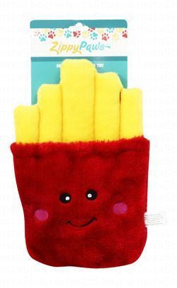 Zippy Paws Nomnomz Fries Plush Dog Toy
