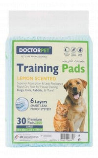 Doctor Pet Training Pads Lemon Large
