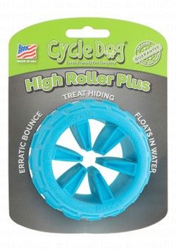 Cycle Dog High Roller Plus Tire Treat Dispensing Dog Toy