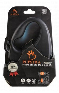 Pupstra 5m Leash Black Small