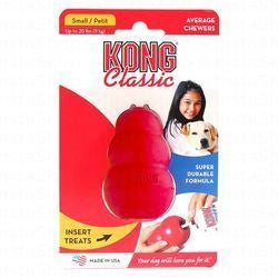 Kong Classic Small Red Rubber Toy