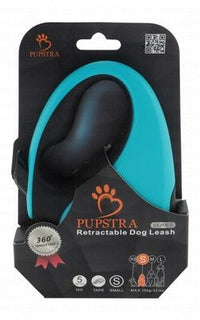 Pupstra 5m Leash Aqua Blue Small