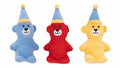 Zippy Paws Mini Assorted Bear Plush Dog Toys