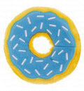 Zippy Paws Blue & Yellow Squeaky Donut Plush Dog Toy