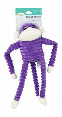 Crinkle Monkey Purple