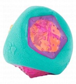 Zippy Paws Blue & Pink Ball Dog Toy with LED