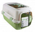 Pawsitiv Marco Polo Green & White Pet Carrier Crate