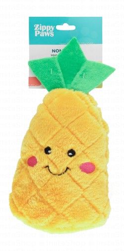 Zippy Paws Nomnoms Pineapple Plush Dog Toy