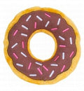 Zippy Paws Chocolate Donut Plush Dog Toy