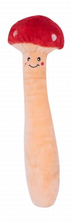 Zippy Paws Jigglerz Mushroom Plush Dog Toy